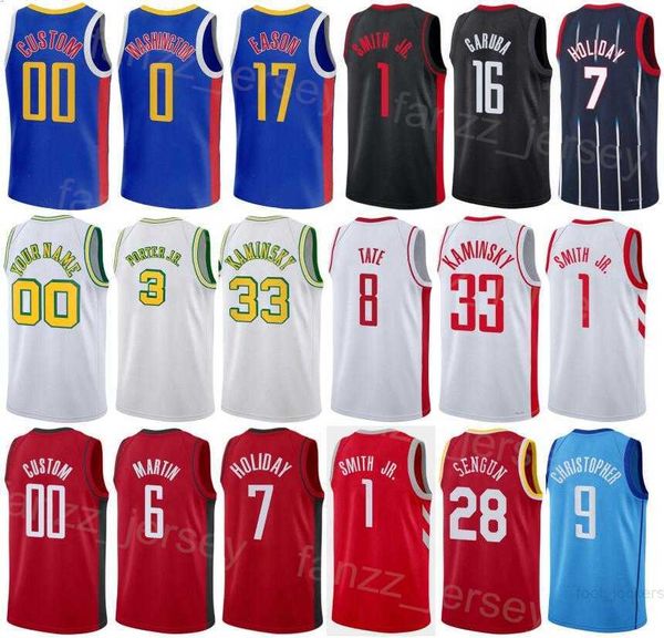 print city statement basketball kenyon martin jr jerseys 6 jabari smith jr 1 josh chriser 9 tari eason 17 usman garuba 16 boban marjanovic 5, Black;red
print city statement basketball kenyon martin jr jerseys 6 jabari smith jr 1 josh chriser 9 tari eason 17 usman garuba 16 boban marjanovic 5, Black;red