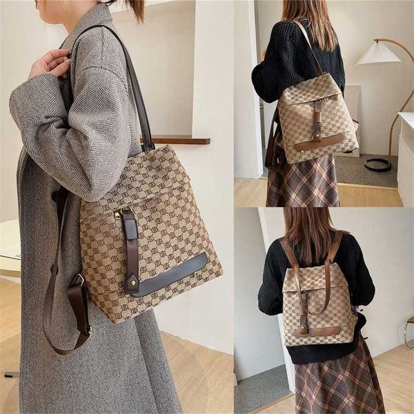 backpack women's bag 2023 new canvas bag versatile casual shoulder bag schoolbag multi-purpose backpack
backpack women's bag 2023 new canvas bag versatile casual shoulder bag schoolbag multi-purpose backpack