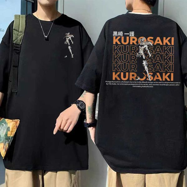 men's t-shirts vintage bleach kurosaki ichigo hollowification graphic t shirts anime men women fashion tshirt regular man cool manga ts, White;black
men's t-shirts vintage bleach kurosaki ichigo hollowification graphic t shirts anime men women fashion tshirt regular man cool manga ts, White;black