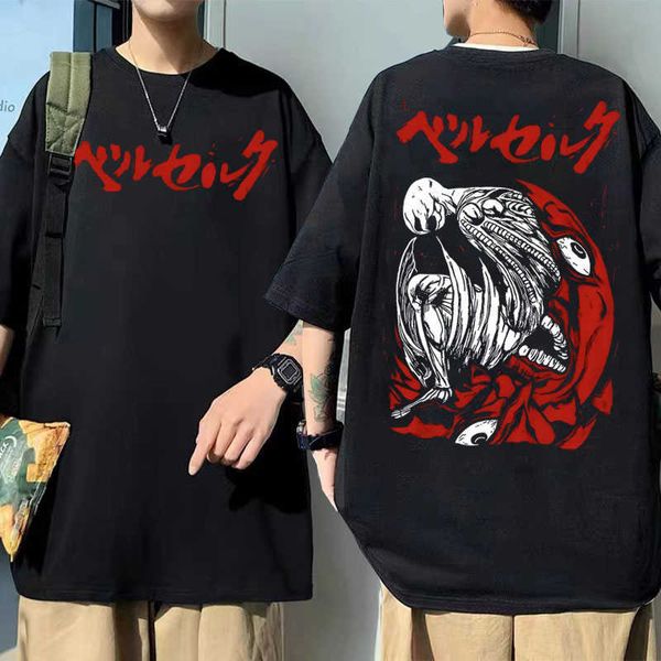 men's t-shirts harajuku manga pure cotton t shirt anime guts and griffith print tshirt berserk tshirt cool men women black cartoon tshi, White;black
men's t-shirts harajuku manga pure cotton t shirt anime guts and griffith print tshirt berserk tshirt cool men women black cartoon tshi, White;black