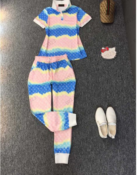 polo tracksuit set two piece pants color matching striped jacquard short sleeve pullover t-shirt stitching thread edge at trouser leg womens, White
polo tracksuit set two piece pants color matching striped jacquard short sleeve pullover t-shirt stitching thread edge at trouser leg womens, White