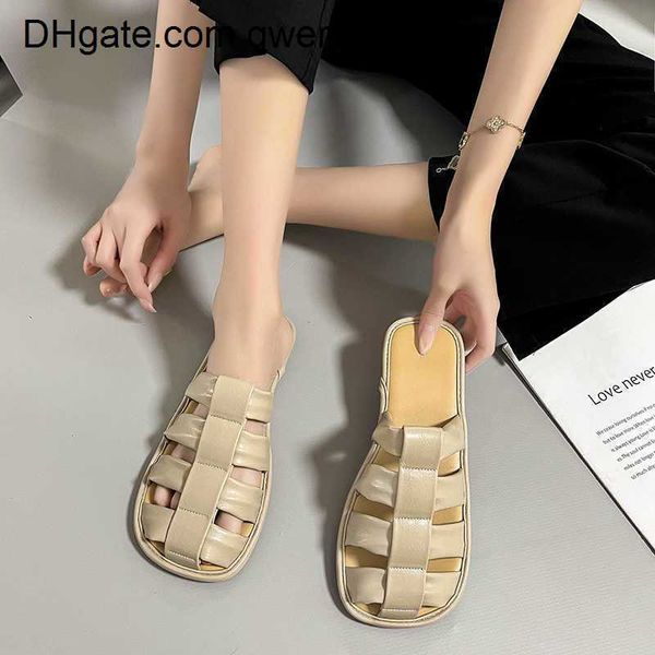 qwertyui45 vintage braided cutout ladies women's slipper closed toe outer wear flat women's shoes casual slippers outdoor beach sh, Black
qwertyui45 vintage braided cutout ladies women's slipper closed toe outer wear flat women's shoes casual slippers outdoor beach sh, Black