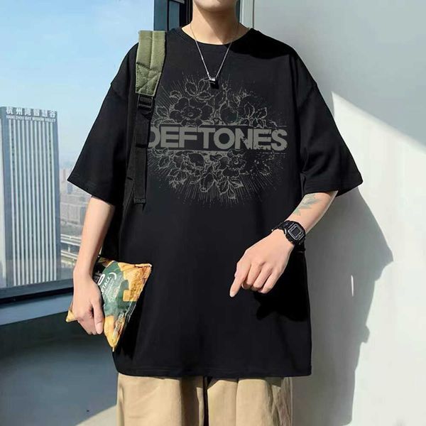 men's t-shirts deftones floral burst image tshirt men's gothic tshirts male streetwear men women metal rock band vintage loose cot, White;black
men's t-shirts deftones floral burst image tshirt men's gothic tshirts male streetwear men women metal rock band vintage loose cot, White;black