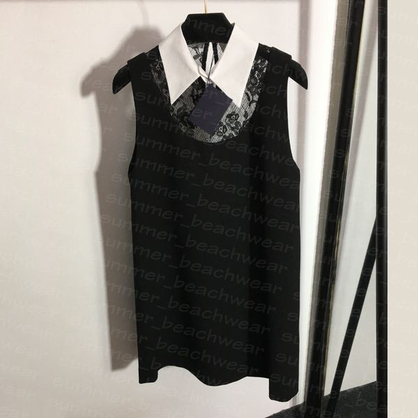 women lace dress summer sleeveless dresses casual style flocking letter designer dress party fashion dresses, Black;gray
women lace dress summer sleeveless dresses casual style flocking letter designer dress party fashion dresses, Black;gray