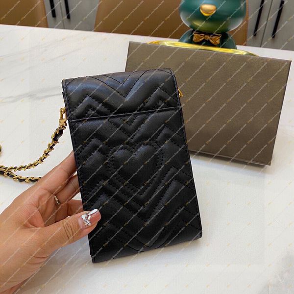 phone shoulder bag soft sheepskin leather mini purse heart chain handbag classic letters original hardware designer black crossbody bags wal
phone shoulder bag soft sheepskin leather mini purse heart chain handbag classic letters original hardware designer black crossbody bags wal