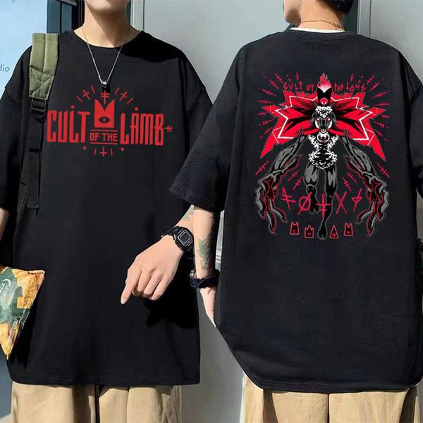 men's t-shirts game cult of the lamb graphic printed tshirts men women fashion harajuku tshirt short sleeve mens oversized hip hop tee, White;black
men's t-shirts game cult of the lamb graphic printed tshirts men women fashion harajuku tshirt short sleeve mens oversized hip hop tee, White;black