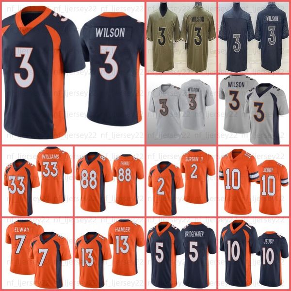 3 russell wilson football jersey justin simmons jerry jeudy pat patrick surtain ii javonte williams bradley chubb peyton manning john elway, Black;red
3 russell wilson football jersey justin simmons jerry jeudy pat patrick surtain ii javonte williams bradley chubb peyton manning john elway, Black;red