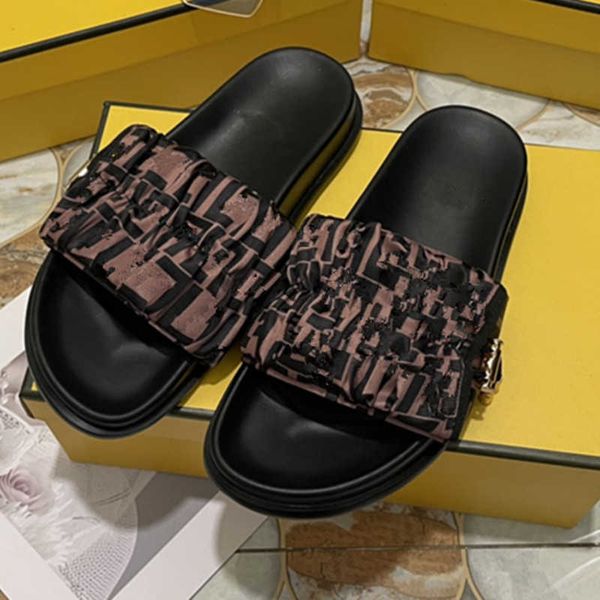 designer sandals feel brown satin f slides slippers women lady sandal silk scarf fabric flats slip on beach shoes loafer flip flops, Black
designer sandals feel brown satin f slides slippers women lady sandal silk scarf fabric flats slip on beach shoes loafer flip flops, Black