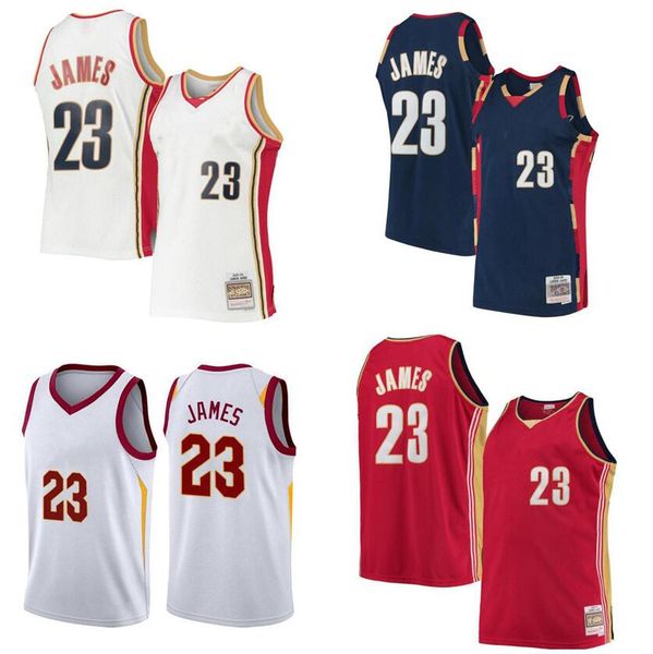 basketball jerseys 23 king james season 2003 2008 white black red men women youth s-xxl retro jersey
basketball jerseys 23 king james season 2003 2008 white black red men women youth s-xxl retro jersey
