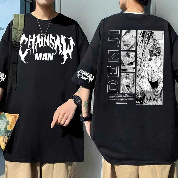 men's t-shirts japanese manga chains man denji pochita graphic t shirt streetwear men women fashion soft cotton tshirts men's anim, White;black
men's t-shirts japanese manga chains man denji pochita graphic t shirt streetwear men women fashion soft cotton tshirts men's anim, White;black