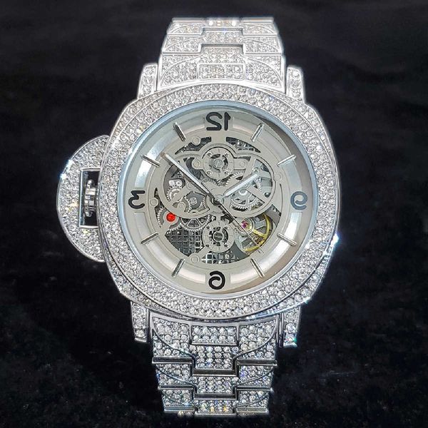 wrist watch hollow dial luxury silver automatic fashion hip hop high end waterproof clock jewelry, Slivery;black
wrist watch hollow dial luxury silver automatic fashion hip hop high end waterproof clock jewelry, Slivery;black