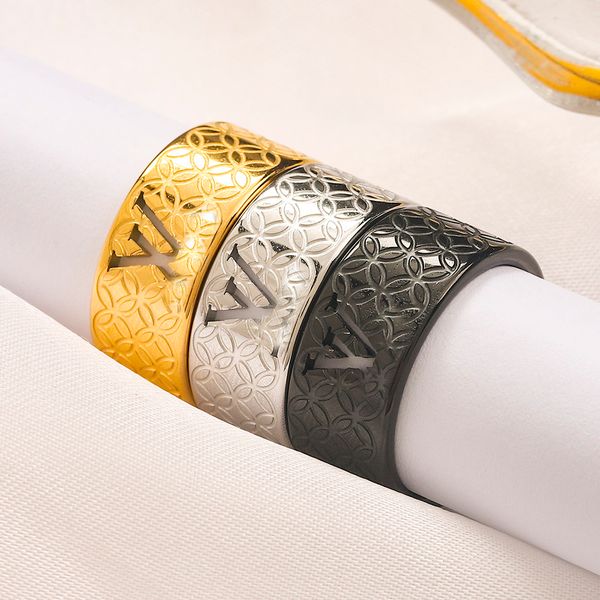designer branded letter band rings women 18k gold plated silver plated stainless steel love wedding jewelry supplies ring fine carving finge
designer branded letter band rings women 18k gold plated silver plated stainless steel love wedding jewelry supplies ring fine carving finge