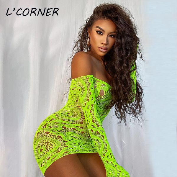 casual dresses neon yellow summer mesh seethrough bodycon short for women vacation outfits mini 230216, Black;gray
casual dresses neon yellow summer mesh seethrough bodycon short for women vacation outfits mini 230216, Black;gray