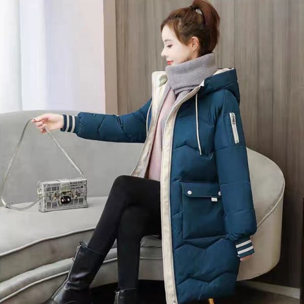women's zippered ladies down coat cardigan jacket loose long-sleeved standing neck winter short down jacket threaded sleeve, Black
women's zippered ladies down coat cardigan jacket loose long-sleeved standing neck winter short down jacket threaded sleeve, Black