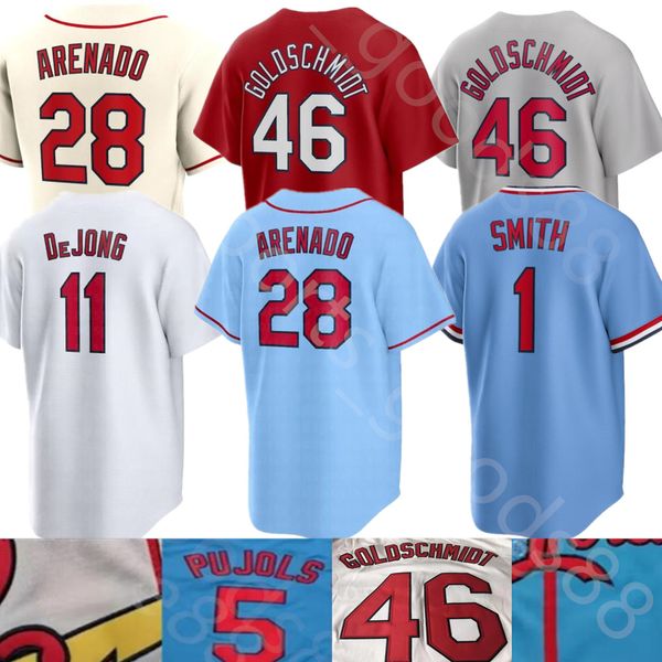 22 23 custom s-4xl 28 nolan arenado jersey 46 paul goldschmidt 4 yadier molina 1 ozzie smith dexter fowler baseball jerseys, Blue;black
22 23 custom s-4xl 28 nolan arenado jersey 46 paul goldschmidt 4 yadier molina 1 ozzie smith dexter fowler baseball jerseys, Blue;black