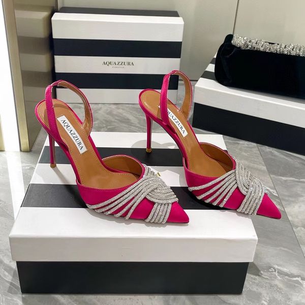 dress shoes aquazzura designers new womens sandals 10cm women heels crysta buckle party wedding heels strap 100% leather sole sandal fashion, Black
dress shoes aquazzura designers new womens sandals 10cm women heels crysta buckle party wedding heels strap 100% leather sole sandal fashion, Black