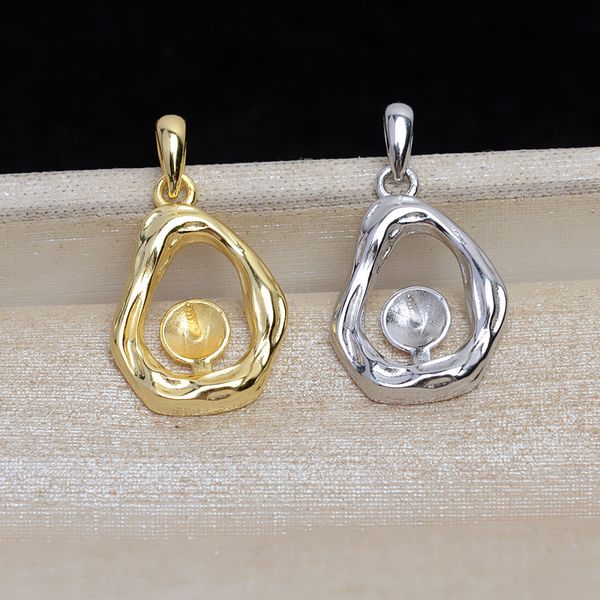 s925 sterling silver settings follow-up pendant mounts women's pendant mountings diy pearl 7-8mm accessories empty bracket semi-finishe, Slivery;crystal
s925 sterling silver settings follow-up pendant mounts women's pendant mountings diy pearl 7-8mm accessories empty bracket semi-finishe, Slivery;crystal