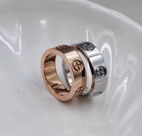 4mm 5mm 6mm titanium steel silver love ring men and women rings rose gold luxury designer jewelry gift
4mm 5mm 6mm titanium steel silver love ring men and women rings rose gold luxury designer jewelry gift