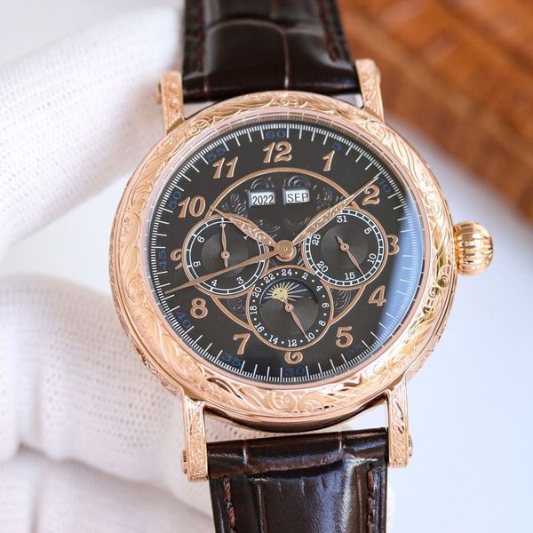 classic watch automatic mechanical movement watch 42mm waterproof rubber business designer watch, Slivery;golden
classic watch automatic mechanical movement watch 42mm waterproof rubber business designer watch, Slivery;golden