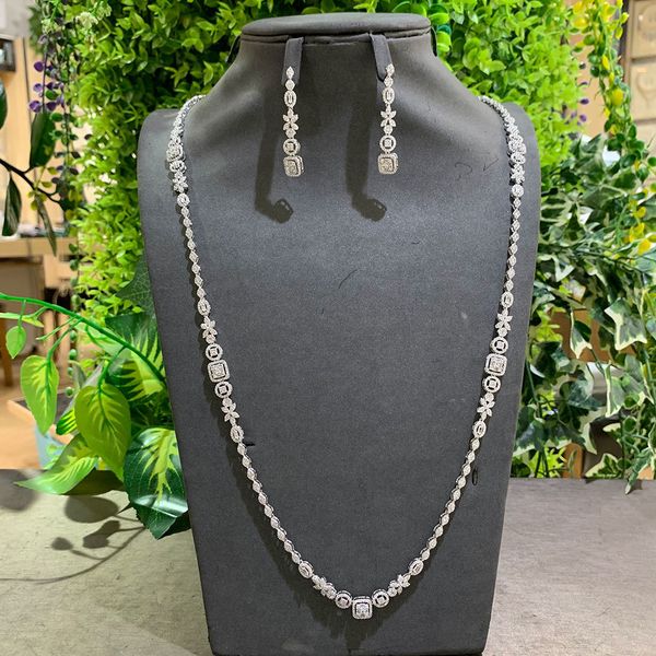wedding jewelry sets godki trendy sweater long necklace earring for women party zircon cz african dubai bridal 230216, Slivery;golden
wedding jewelry sets godki trendy sweater long necklace earring for women party zircon cz african dubai bridal 230216, Slivery;golden