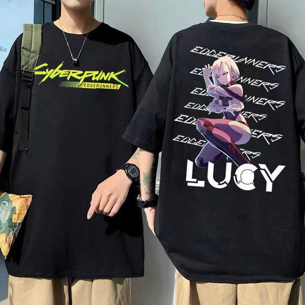 men's t-shirts cartoon cyberpunk edgerunners lucy graphic t shirt men women the locomotive style punk tshirt men's oversized loose, White;black
men's t-shirts cartoon cyberpunk edgerunners lucy graphic t shirt men women the locomotive style punk tshirt men's oversized loose, White;black