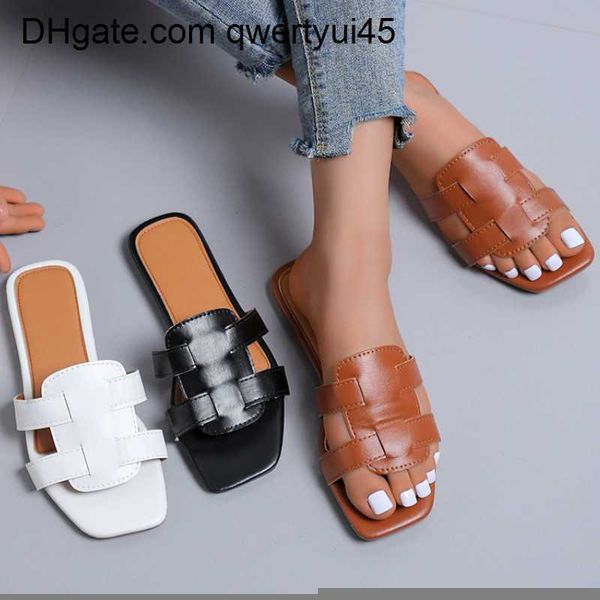 qwertyui45 slippers slippers plus size 35-43 flat women slippers new chain square toe flat shoes women sandalias zapatos de mujer 021723h, Black
qwertyui45 slippers slippers plus size 35-43 flat women slippers new chain square toe flat shoes women sandalias zapatos de mujer 021723h, Black