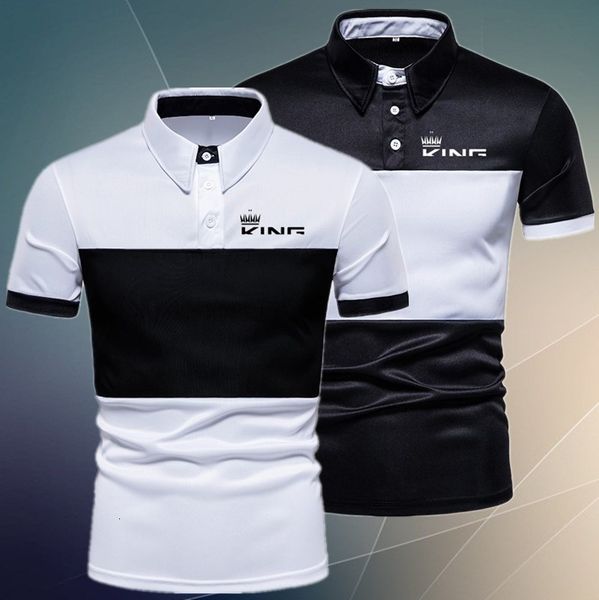 men's t-shirts fashion casual sports short sleeve polo shirt t-shirt 230217, White;black
men's t-shirts fashion casual sports short sleeve polo shirt t-shirt 230217, White;black