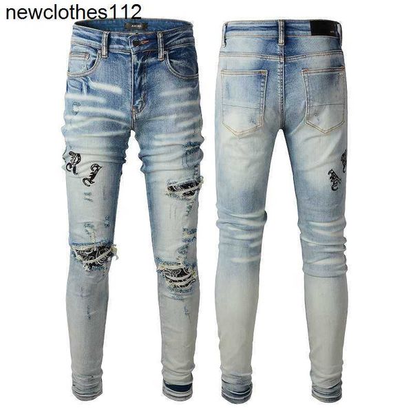 2023 new arrivals amirs mens luxury designer denim holes trousers coolguy biker pants man jeans, Blue
2023 new arrivals amirs mens luxury designer denim holes trousers coolguy biker pants man jeans, Blue
