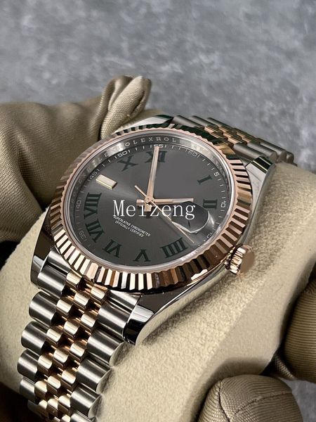date diver roles sport datejust 41mm 126334 fluted brand automatic watch, Silver
date diver roles sport datejust 41mm 126334 fluted brand automatic watch, Silver