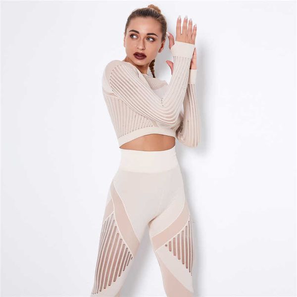 nxy yoga outfit hollow mesh breathable fitness tshirt energy seamless long sleeve sports shirts khaki 220523, White
nxy yoga outfit hollow mesh breathable fitness tshirt energy seamless long sleeve sports shirts khaki 220523, White