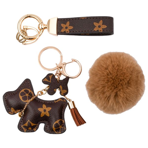wholesale cute dog design car keychain bag pendant charm jewelry flower key ring holder women men gifts fashion pu leather animal key chain, Silver
wholesale cute dog design car keychain bag pendant charm jewelry flower key ring holder women men gifts fashion pu leather animal key chain, Silver