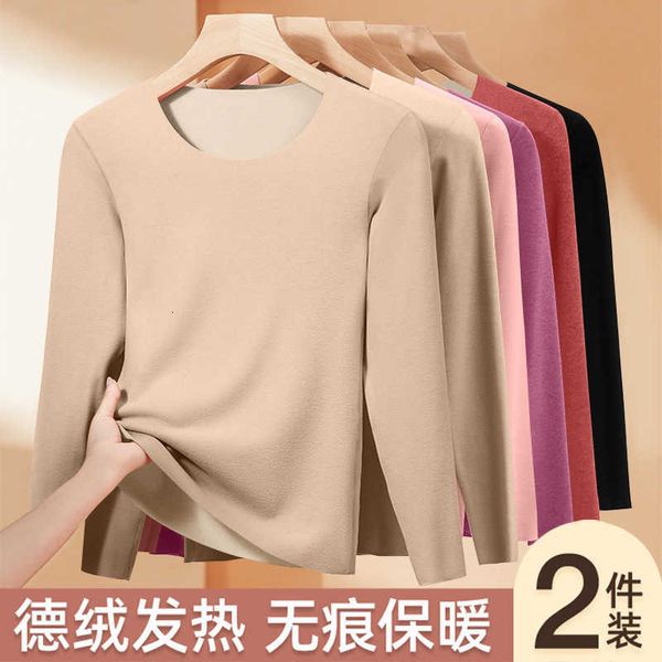 pajamas body warmer double-sided german velvet autumn and winter new t-shirt long-sleeved blouse for women with thermostatic clothes plush c, Black;red
pajamas body warmer double-sided german velvet autumn and winter new t-shirt long-sleeved blouse for women with thermostatic clothes plush c, Black;red