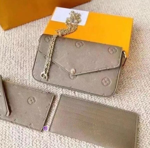 2023 luxurys designer bag 3pcs set women bags handbag crossbody genuine leather purse fashion shoulder lady the tote bag wallet with box
2023 luxurys designer bag 3pcs set women bags handbag crossbody genuine leather purse fashion shoulder lady the tote bag wallet with box