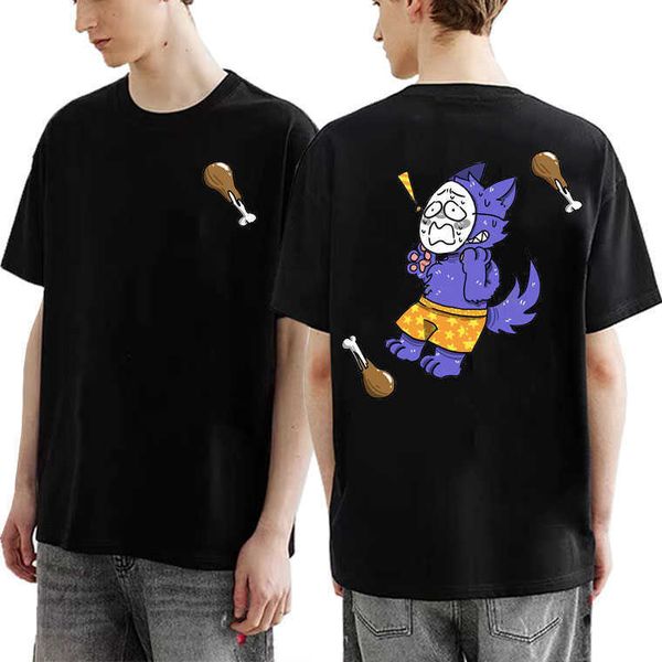 men's t-shirts scaredy kedamono essential tshirt funny oversized cute drumstick pattern tshirt men women fashion anime cartoon graphic, White;black
men's t-shirts scaredy kedamono essential tshirt funny oversized cute drumstick pattern tshirt men women fashion anime cartoon graphic, White;black