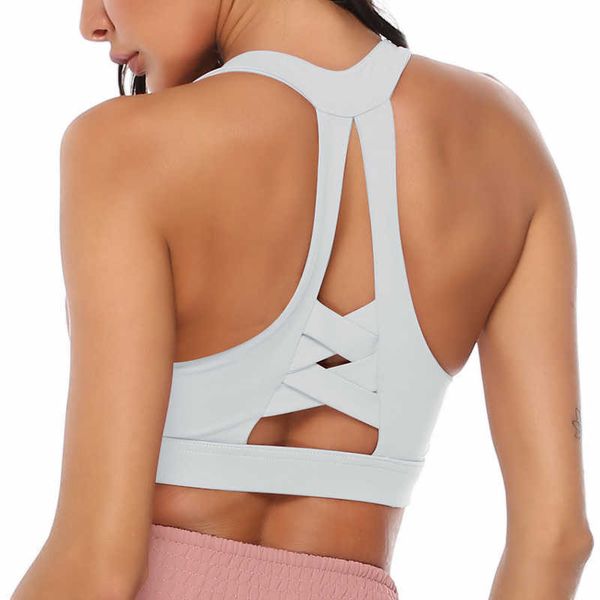 nxy yoga outfit sports bra fitness workout running s solid color nylon vest beauty back shockproof training s new 220523, White
nxy yoga outfit sports bra fitness workout running s solid color nylon vest beauty back shockproof training s new 220523, White