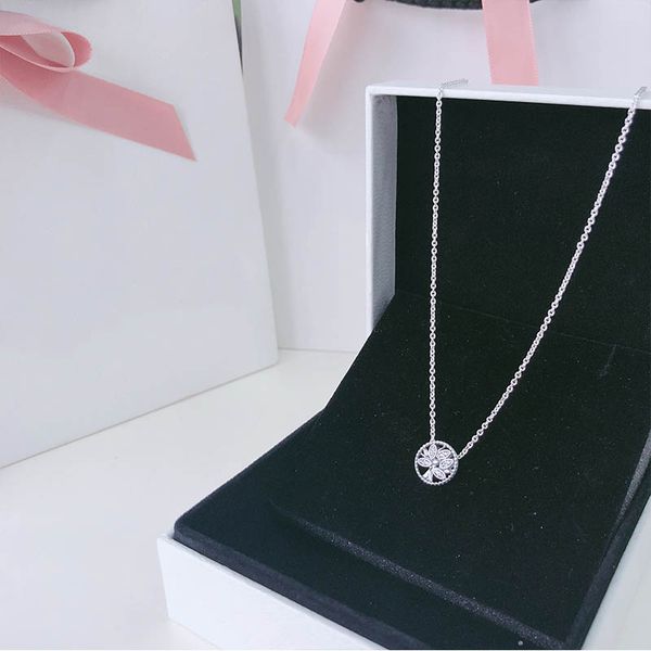 womens sparkling family tree necklace for pandora authentic sterling silver wedding jewelry for women girlfriend gift designer link necklace