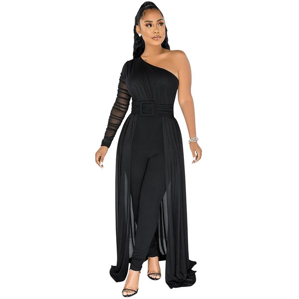 jumpsuits for women dressy sheer mesh one shoulder long sleeve bodycon rompers, Black;white
jumpsuits for women dressy sheer mesh one shoulder long sleeve bodycon rompers, Black;white