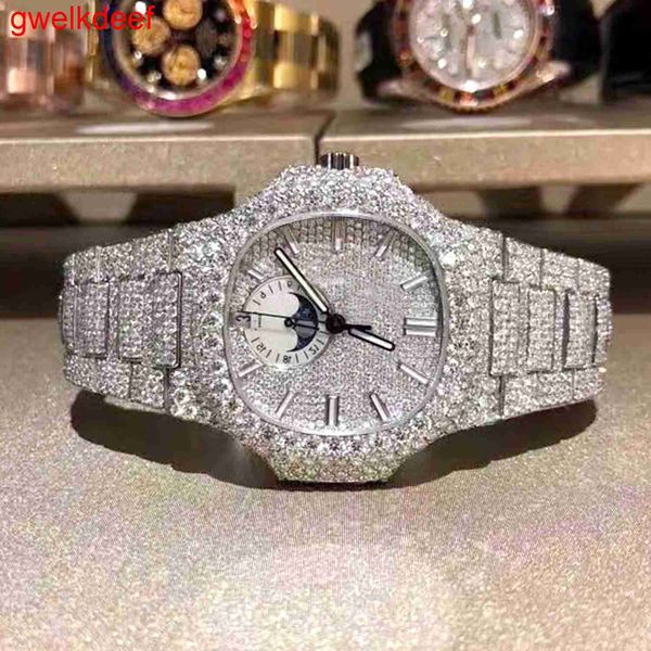wristwatches luxury custom bling iced out watches white gold plated moiss anite diamond watchess 5a replication mechanical grdg, Slivery;golden
wristwatches luxury custom bling iced out watches white gold plated moiss anite diamond watchess 5a replication mechanical grdg, Slivery;golden