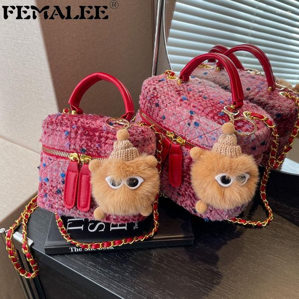 shoulder bags ladies woolen crossbody designer for women fashion small bucket handbag plaid tweed hand bag
shoulder bags ladies woolen crossbody designer for women fashion small bucket handbag plaid tweed hand bag