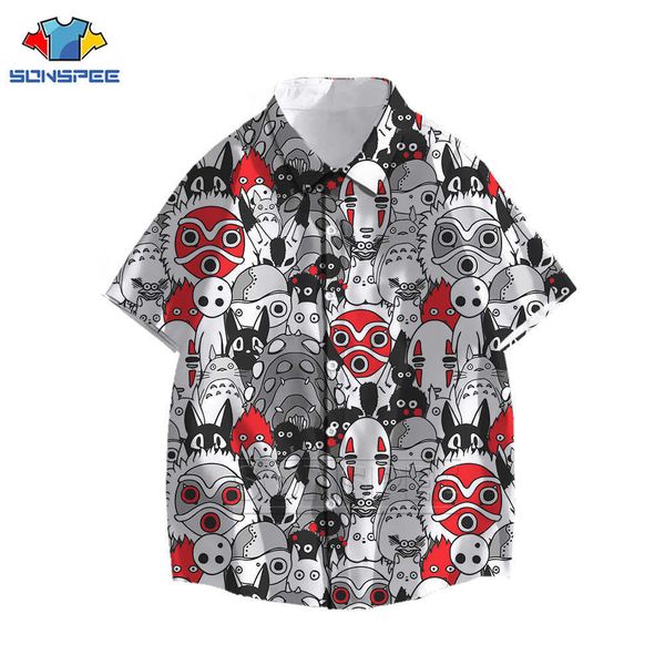 men's casual shirts new miyazaki hayao my neighbor totoro men's shirt spirited away hawaiian shirt 3d print summer casual beach sh, White;black
men's casual shirts new miyazaki hayao my neighbor totoro men's shirt spirited away hawaiian shirt 3d print summer casual beach sh, White;black