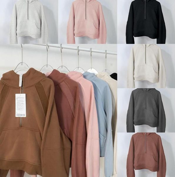 lu womens autumn and winter yoga hoodie scuba plus velvet thickening jackets hoodys sports half zipper terry designer sweater cing loose sho
lu womens autumn and winter yoga hoodie scuba plus velvet thickening jackets hoodys sports half zipper terry designer sweater cing loose sho