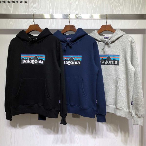 designer new men's print plush thickened hoodie patagonias men women fashion brand hoodie, Black
designer new men's print plush thickened hoodie patagonias men women fashion brand hoodie, Black