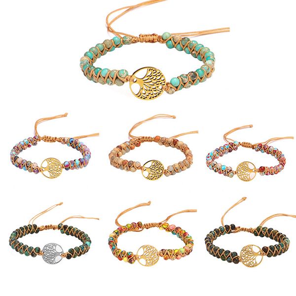 stainless steel life tree bracelets natural stone beaded bracelet yoga fashion accessories, Black
stainless steel life tree bracelets natural stone beaded bracelet yoga fashion accessories, Black