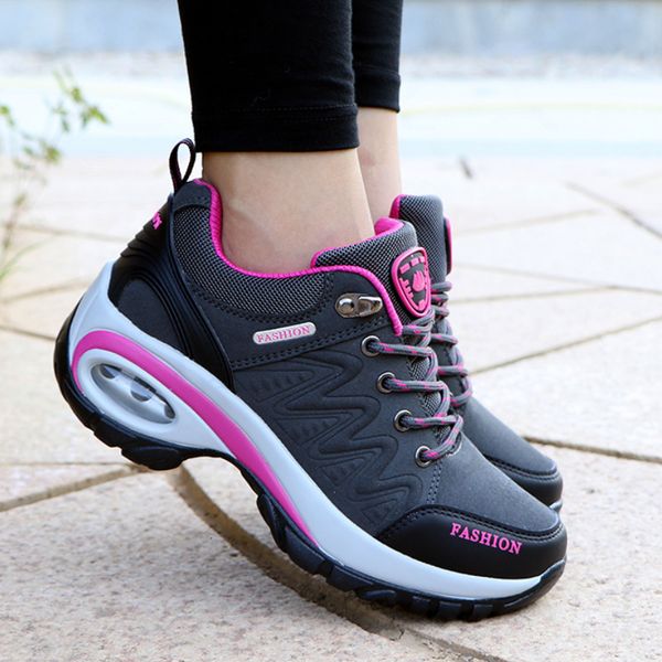 dress shoes womens air cushion athletic walking sneakers breathable gym jogging tennis fashion sport lace up platform tenes feminino 230217, Black
dress shoes womens air cushion athletic walking sneakers breathable gym jogging tennis fashion sport lace up platform tenes feminino 230217, Black