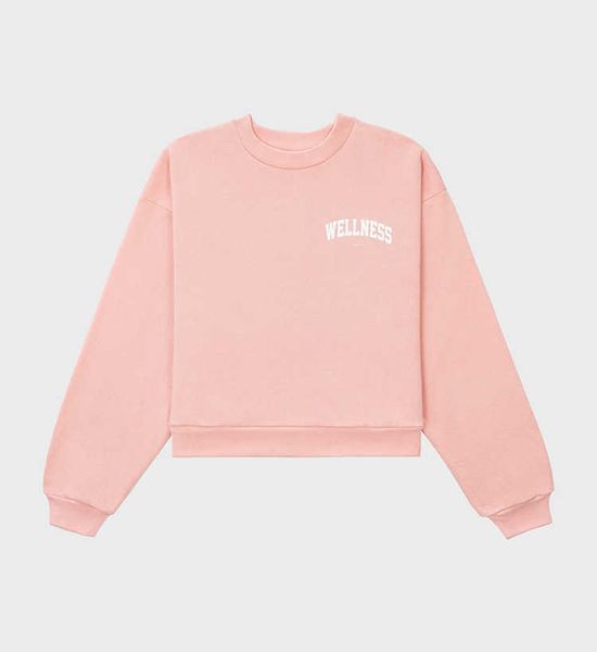 sporty & rich classic letter print sweatshirts short long-sleeved cotton women round neck sweater pullover jumper, Black
sporty & rich classic letter print sweatshirts short long-sleeved cotton women round neck sweater pullover jumper, Black