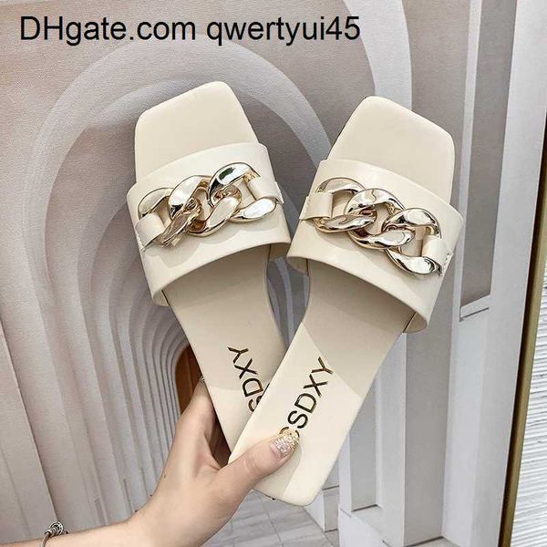 qwertyui45 slippers slippers cute big size women summer slipper square toe chain slippers slip on flat slide sandals beach flip flops casual, Black
qwertyui45 slippers slippers cute big size women summer slipper square toe chain slippers slip on flat slide sandals beach flip flops casual, Black