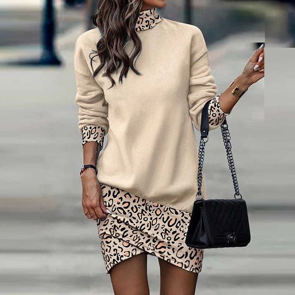 casual dresses autumn long sleeve dress women turtleneck casual mini dresses for women casual vintage print party office dress vestidos 2022, Black;gray
casual dresses autumn long sleeve dress women turtleneck casual mini dresses for women casual vintage print party office dress vestidos 2022, Black;gray