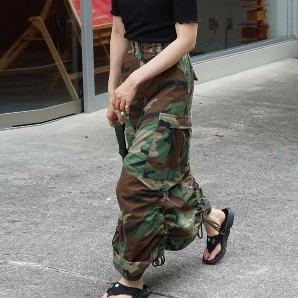echoine new design green camo print long casual fashion drawsting big pocket women clothing street y2k cargo skirt, Black
echoine new design green camo print long casual fashion drawsting big pocket women clothing street y2k cargo skirt, Black