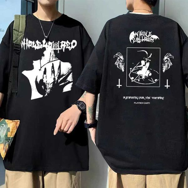 men's t-shirts rapper playboi carti men women hip hop casual t shirt whole lotta red music tshirt devil satan graphic tshirts men', White;black
men's t-shirts rapper playboi carti men women hip hop casual t shirt whole lotta red music tshirt devil satan graphic tshirts men', White;black