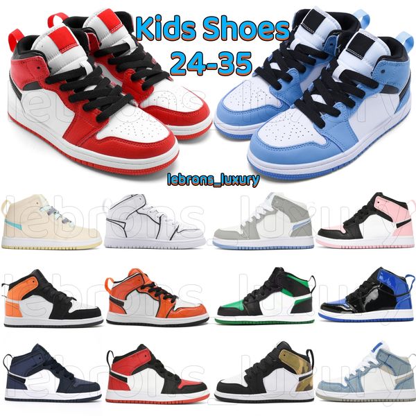 kids shoes jumpman 1 high og basketball 1s children athleticblack blue shoes youth baby boys designer toddler baskets infants sneakers train, Black
kids shoes jumpman 1 high og basketball 1s children athleticblack blue shoes youth baby boys designer toddler baskets infants sneakers train, Black